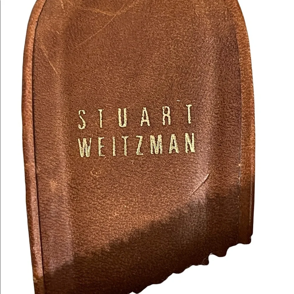 Stuart Weitzman platform tan/brown wedges size 10M